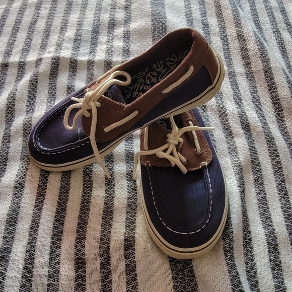 Youth Sperry top sider Halyard slip on shoe - Picture 2 of 8